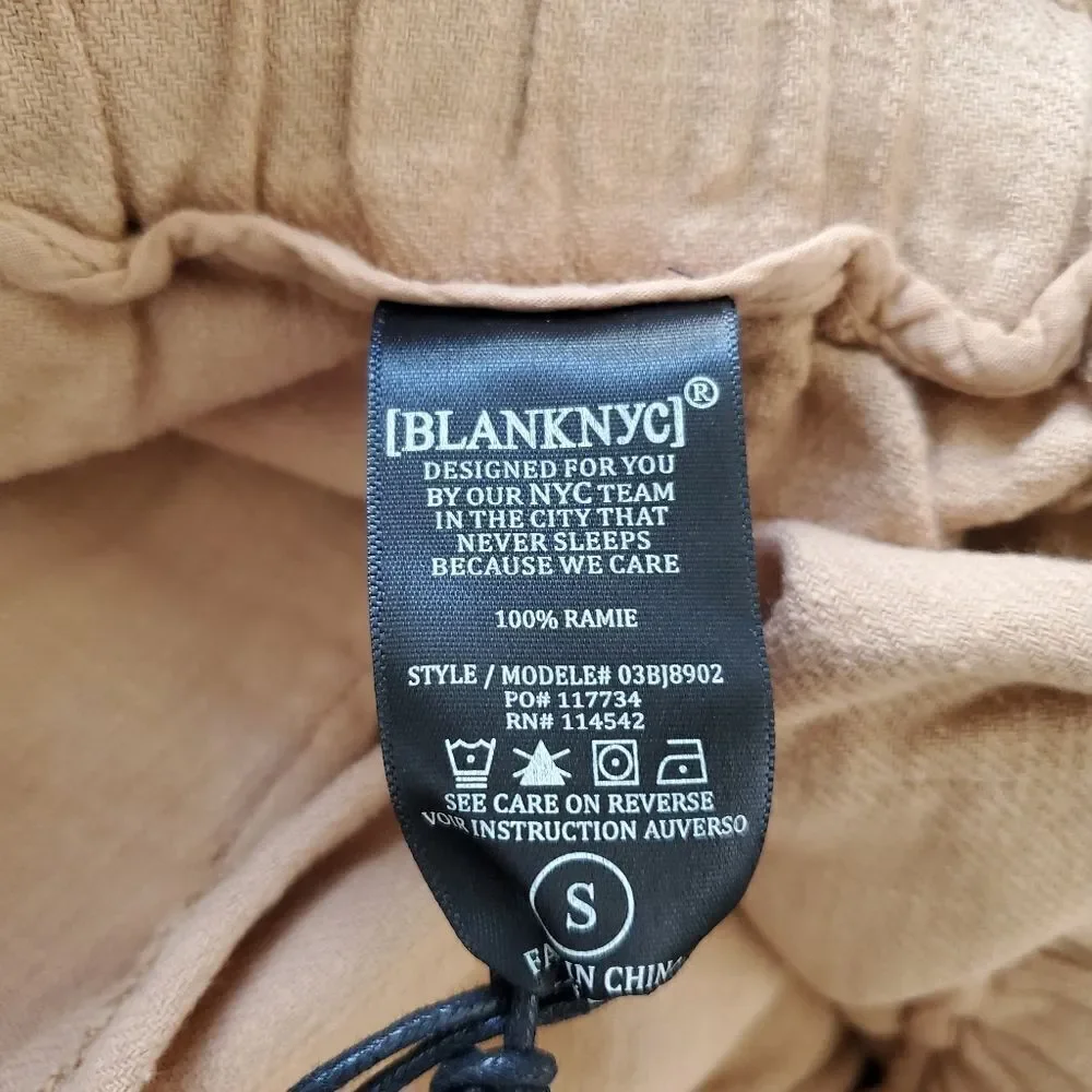 Blank NYC Paperbag Drawstring Shorts sz Sm